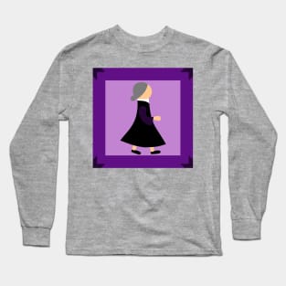 Judge Sue with purple Long Sleeve T-Shirt